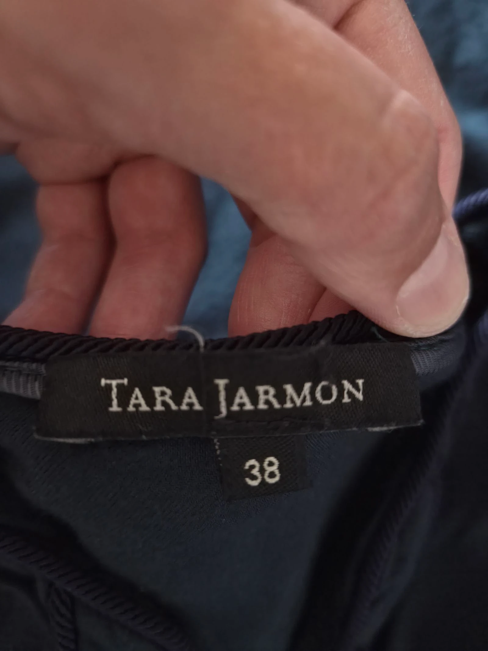 Korte donkergroene jurk Tara Jarmon Maat 38 – photo 5